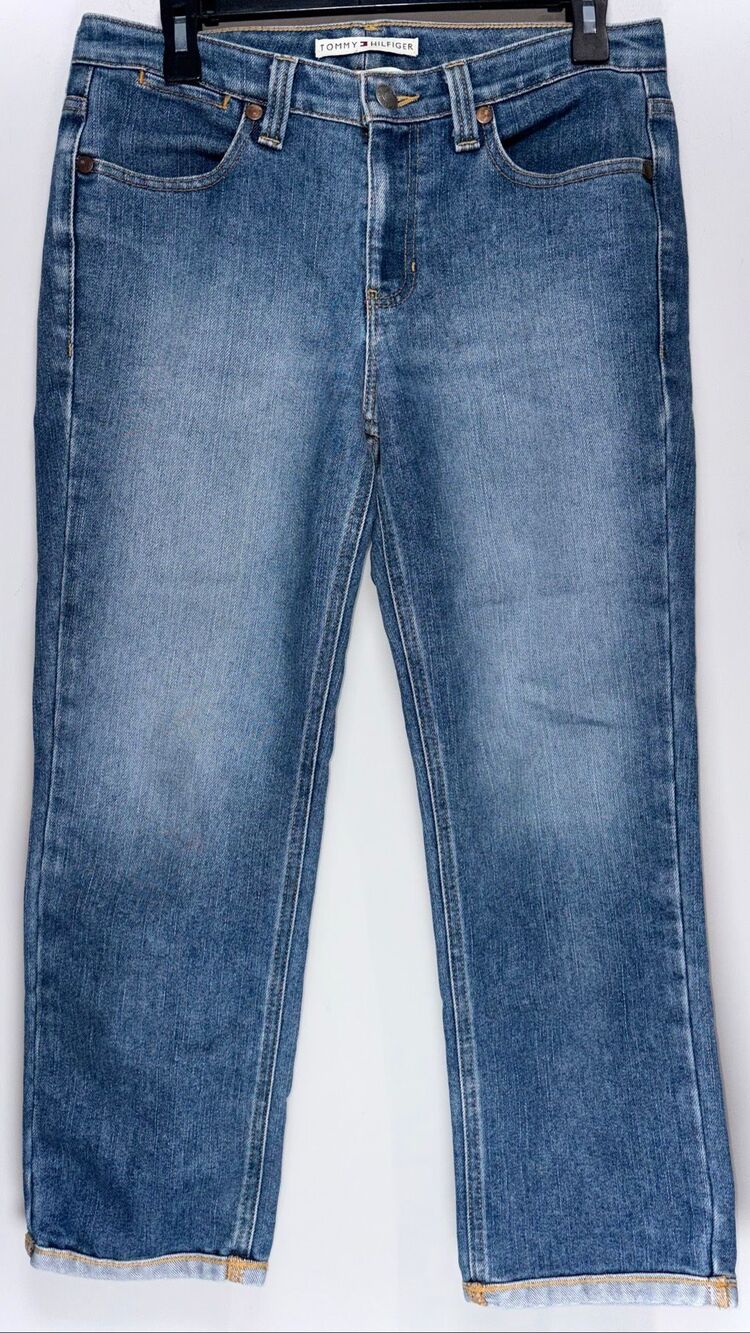 Tommy Hilfiger hipster cropped jeans size 32